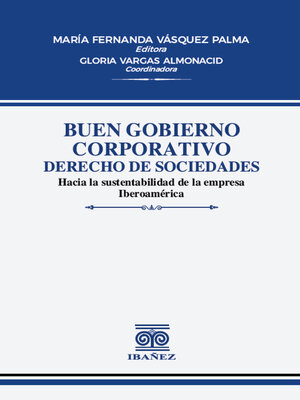 cover image of Buen gobierno corporativo. Derecho de sociedades